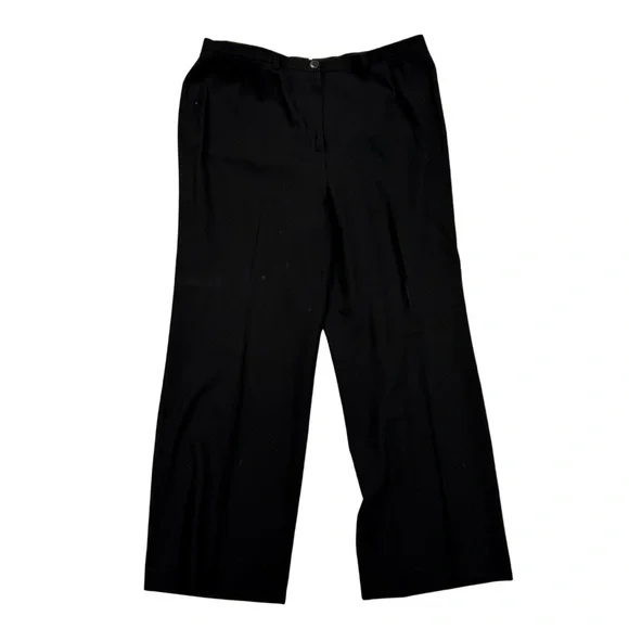 Akris Black Wool Dress PantsWomen’s Size 14 (FR 46 / DE 44)